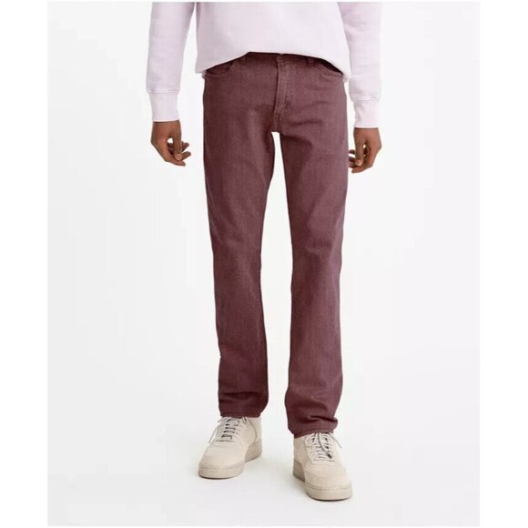 Levi's Other - Levi's 511 Slim Fit Men's Jeans Size 28x32 Red Purple MSRP $70